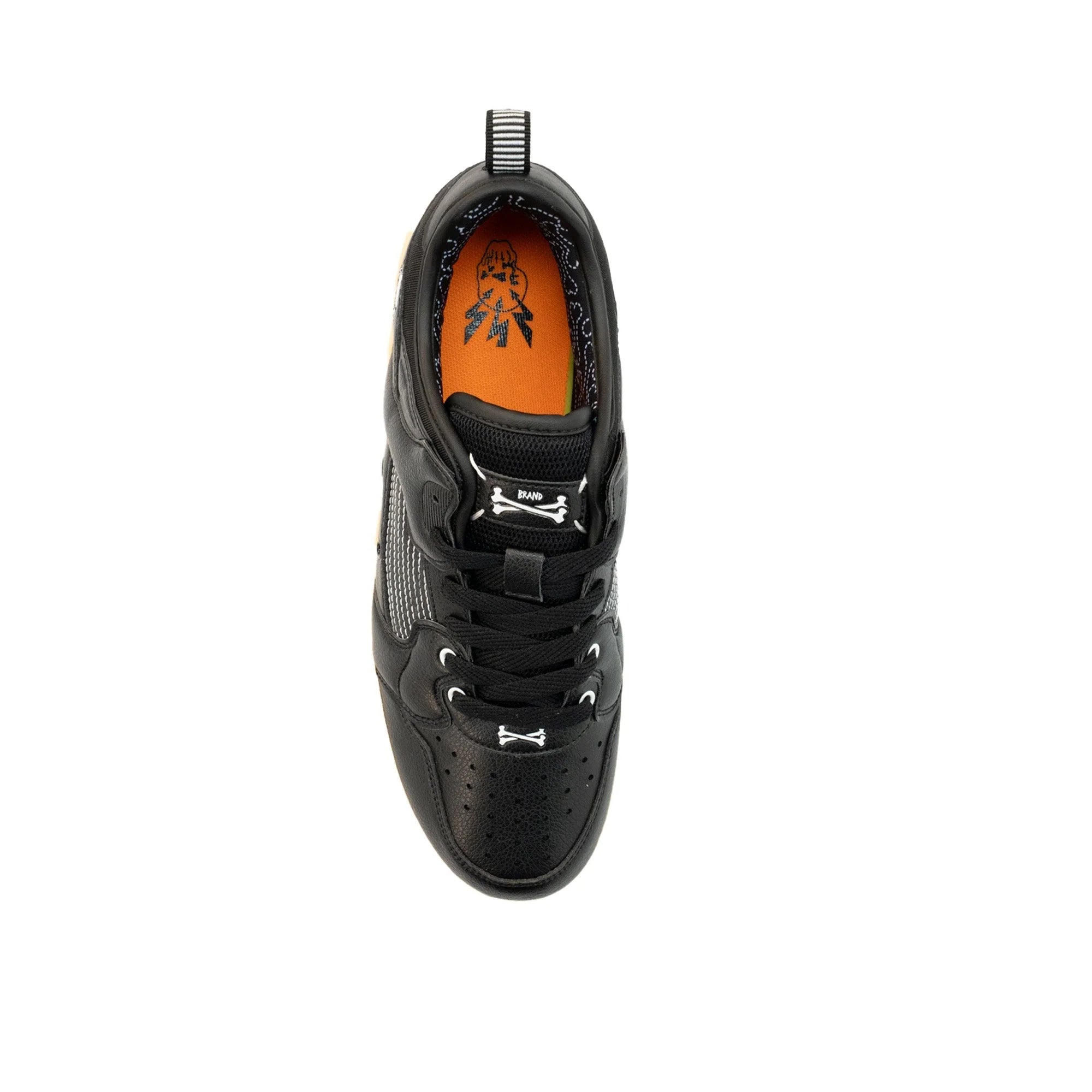 SKELETOR SNEAKERS (BLACK GUM)