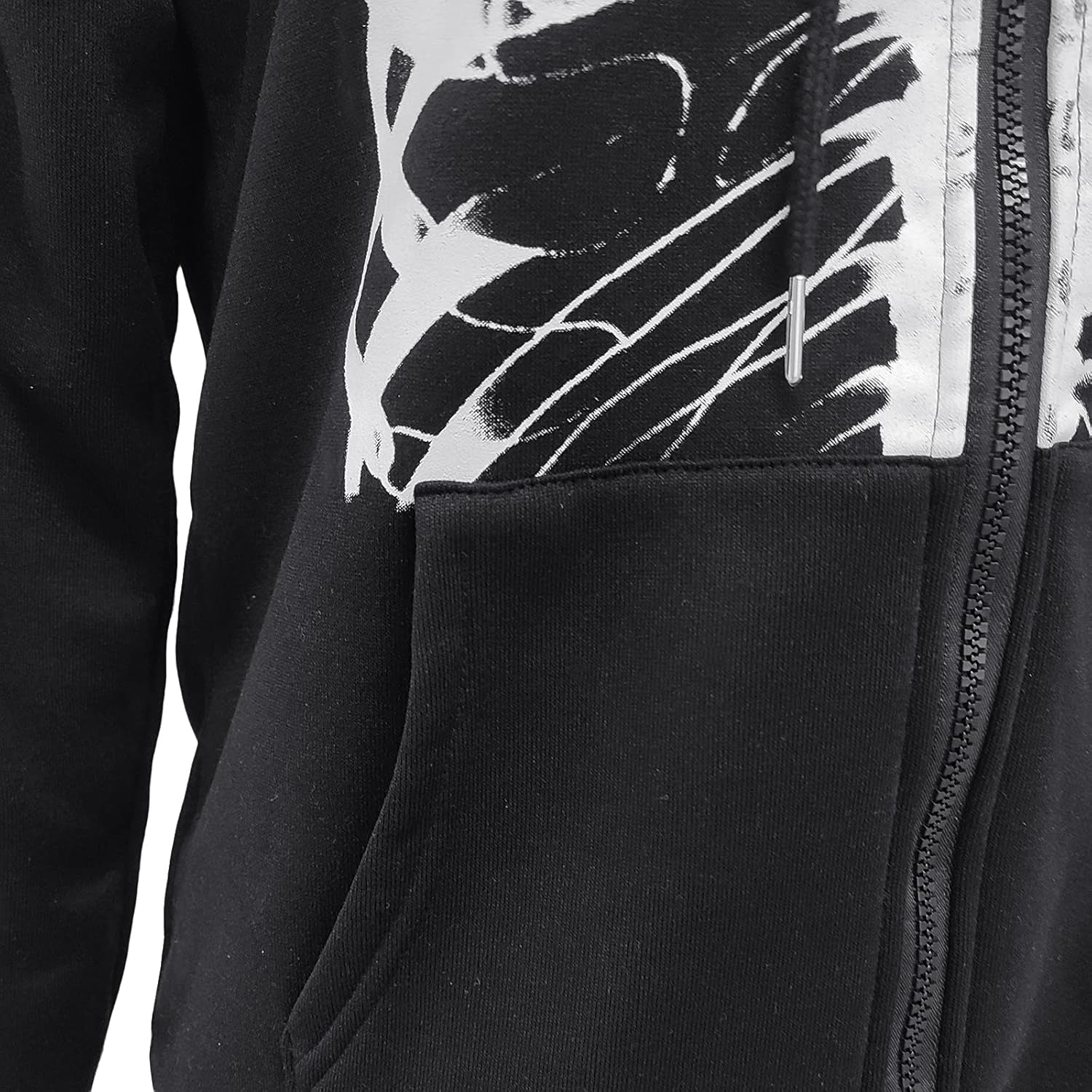 Women Oversized Graphic Print Hoodie Long Sleeve Zip up Casual Coat Jacket Hip Hop Y2K E-Girl Streetwear